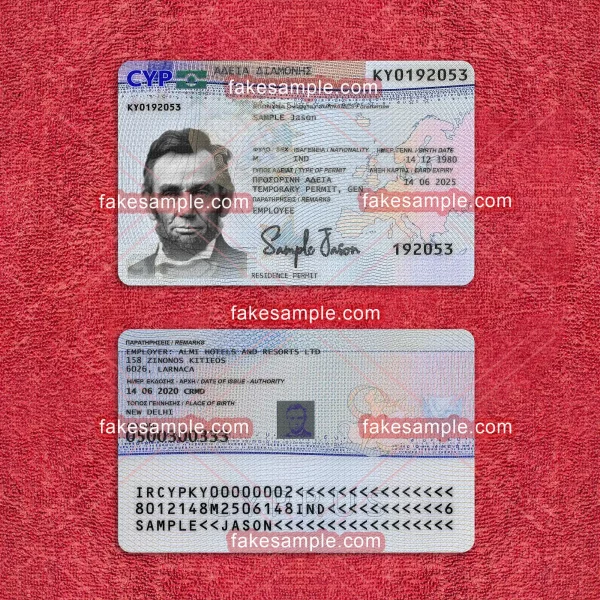 Cypriot Residence permit