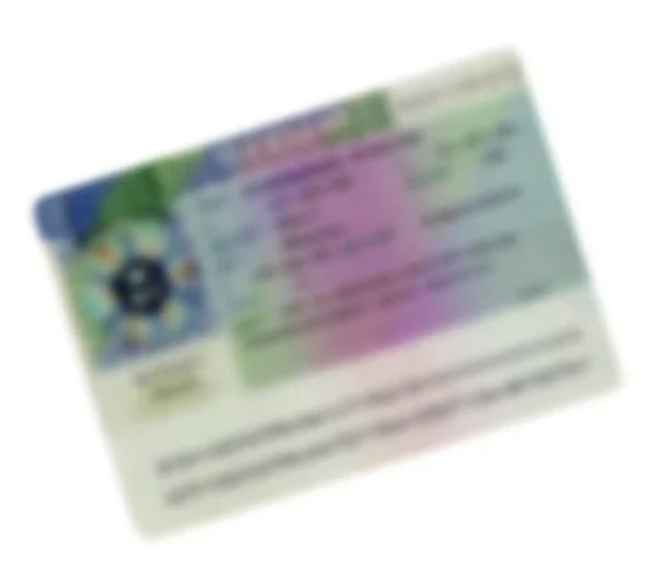 Congo Visa Sticker Fake Template