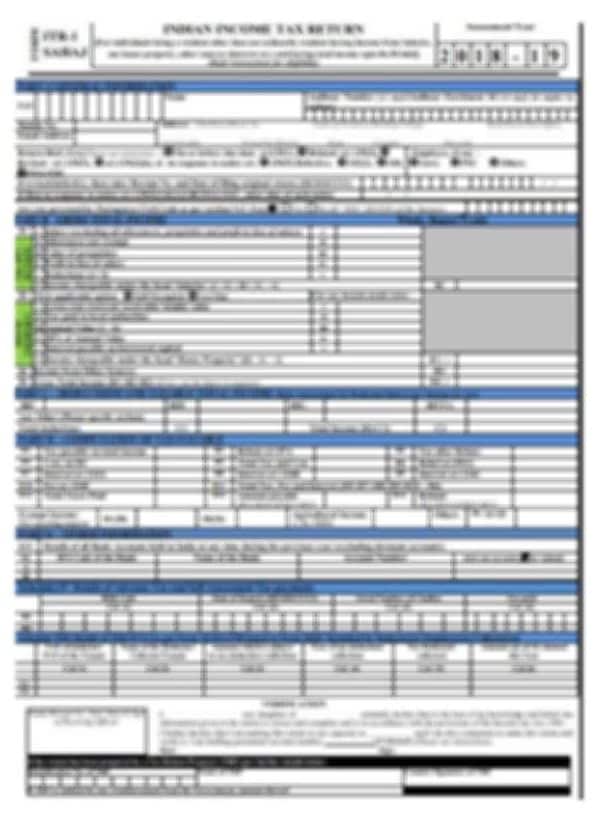 Ghana Tax Return Fake Template